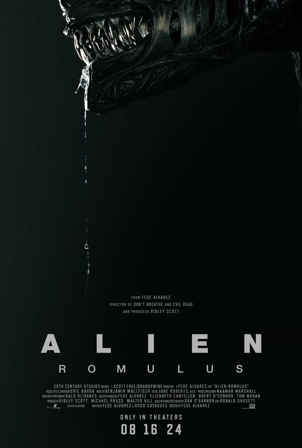 Check out the new trailer and poster for upcoming movie Alien: Romulus which stars Cailee Spaeny and Isabela Merced - movie UK release date 16th August 2024 #alienromulus