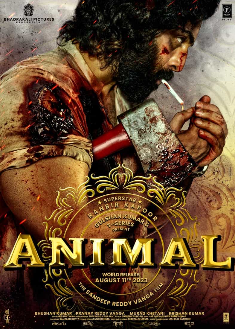 Global Box Office Weekend Report 1st - 3rd December 2023:  Animal from director Sandeep Reddy Vanga tops the global box office on its debut weekend