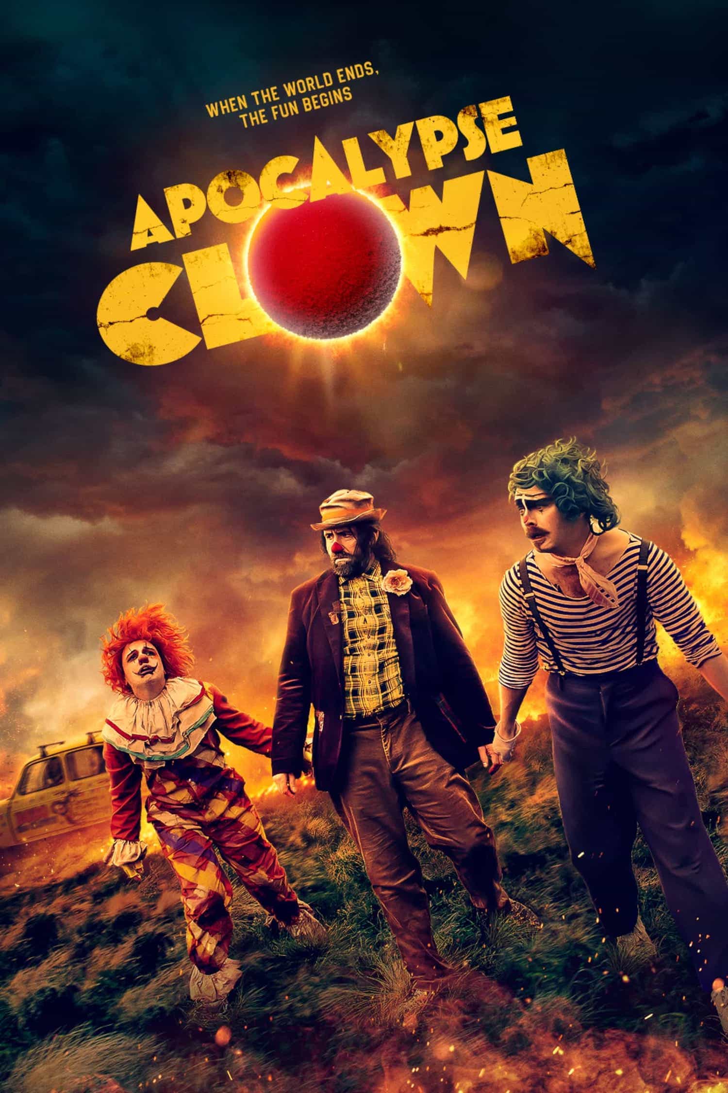 Apocalypse Clown is given a 15 are rating in the UK for strong language, sex references, drug misuse