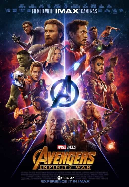 US Box Office Weekend 27 - 29 April 2018: Mammoth record breaking weekend in the US for Avengers Infinity War which opens to $250 million+