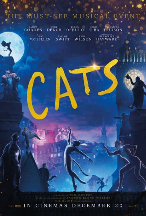 Film version of the West End musical Cats gets a first trailer - release date 20th December 2019