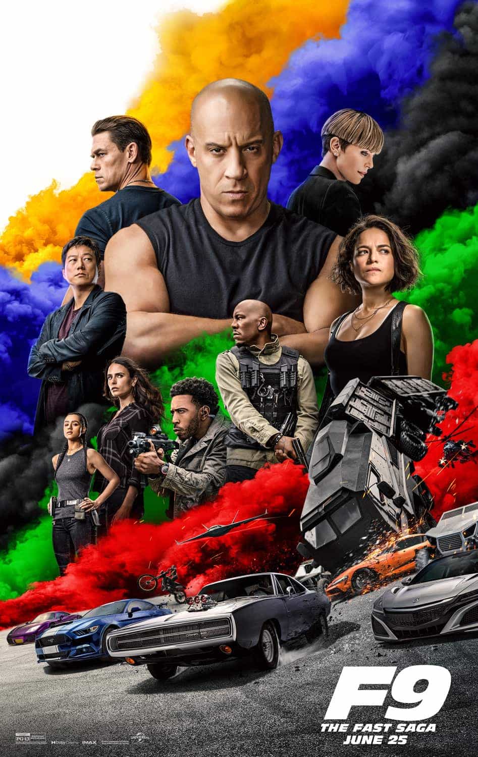 UK New Movie preview Friday 24th June 2021:  Fast and Furious 9 hits UK cinemas after over a year of delays