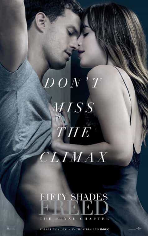 US Box Office Weekend 9 - 11 February:  Fifty Shades finale makes debut at the top