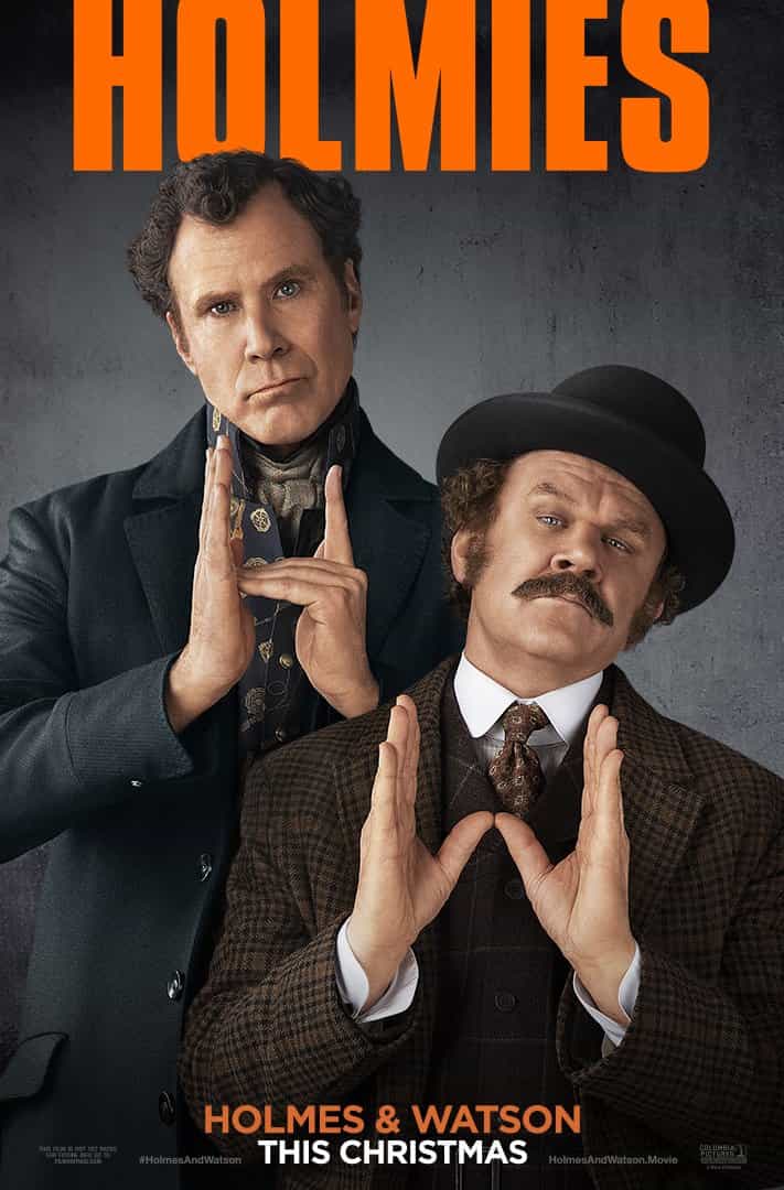 First trailer for Holmes and Watson starring the very American and very funny Will Farrell and John C. Reilly