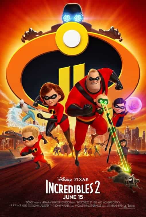 New sneak peak of Incredibles 2, film due for release in the UK 13th July 2018