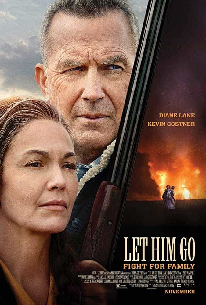 US Box Office Weekend Report 6th November - 8th November 2020:  Kevin Costner and Diane Lane hit the top with Let Him Go, Come Play falls to 2