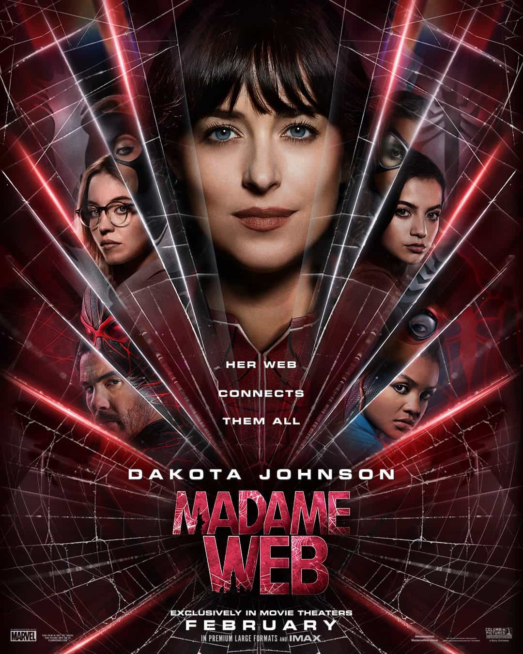 Check out the new trailer for upcoming movie Madame Web which stars Dakota Johnson and Emma Roberts - movie UK release date 16th February 2024 #madameweb