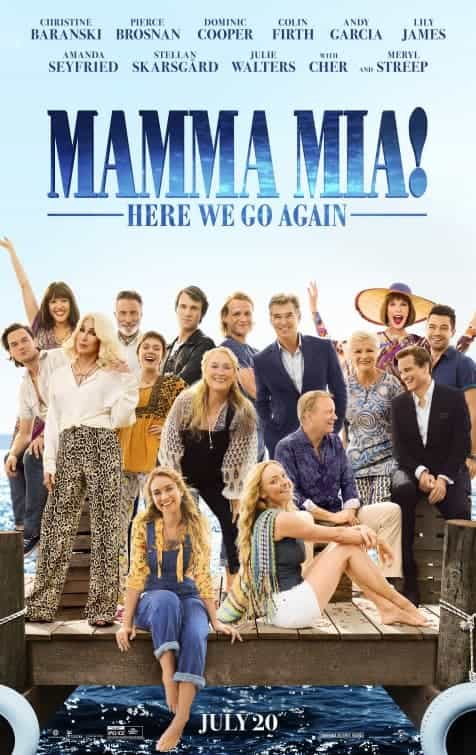 Final trailer for mamma Mia! Here We Go Again, more song and dance in the sun