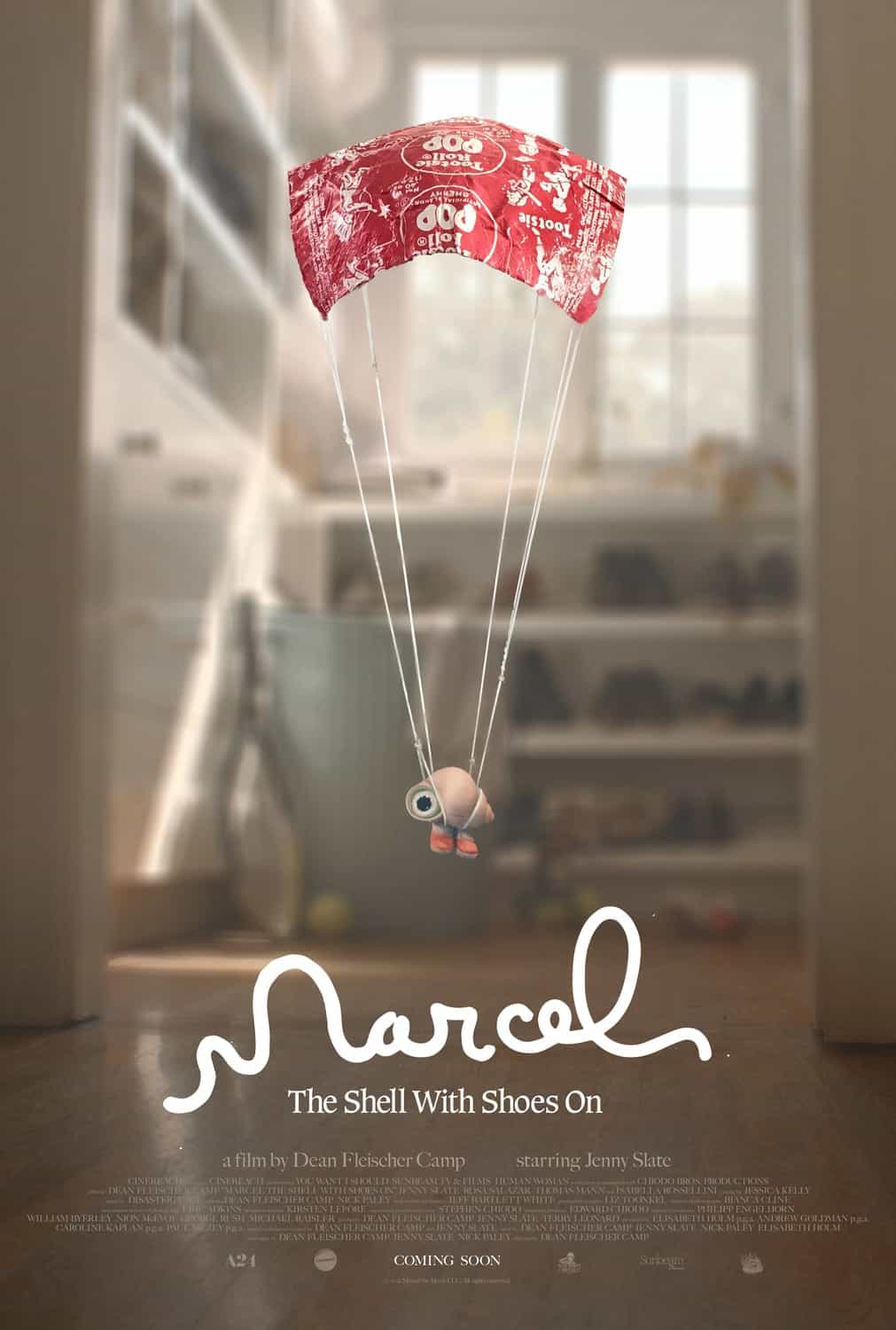 Marcel the Shell With Shoes On is given a PG age rating in the UK for mild upsetting scenes, rude humour, infrequent drug references
