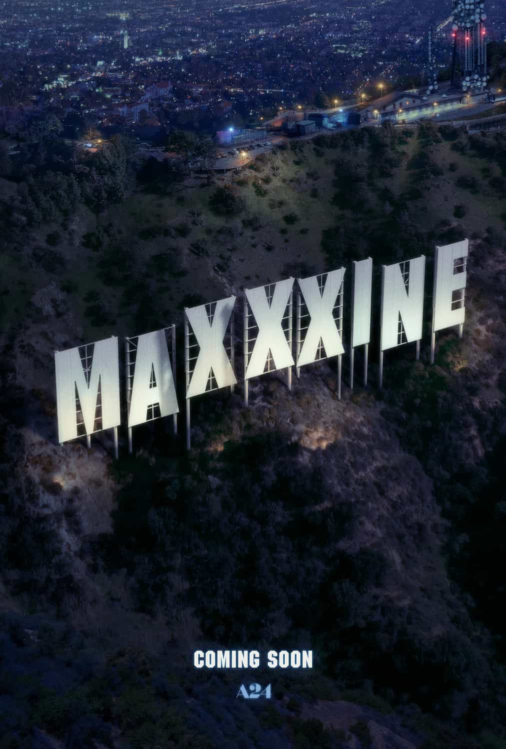 Check out the new trailer and poster for upcoming movie MaXXXine which stars Mia Goth and Elizabeth Debicki - movie UK release date 5th July 2024 #maxxxine