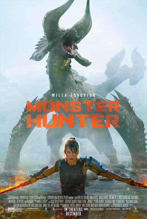 US Box Office Weekend Report 18th - 20th December 2020:  Monster Hunter crashes in at the top of the box office as the highest debut this week