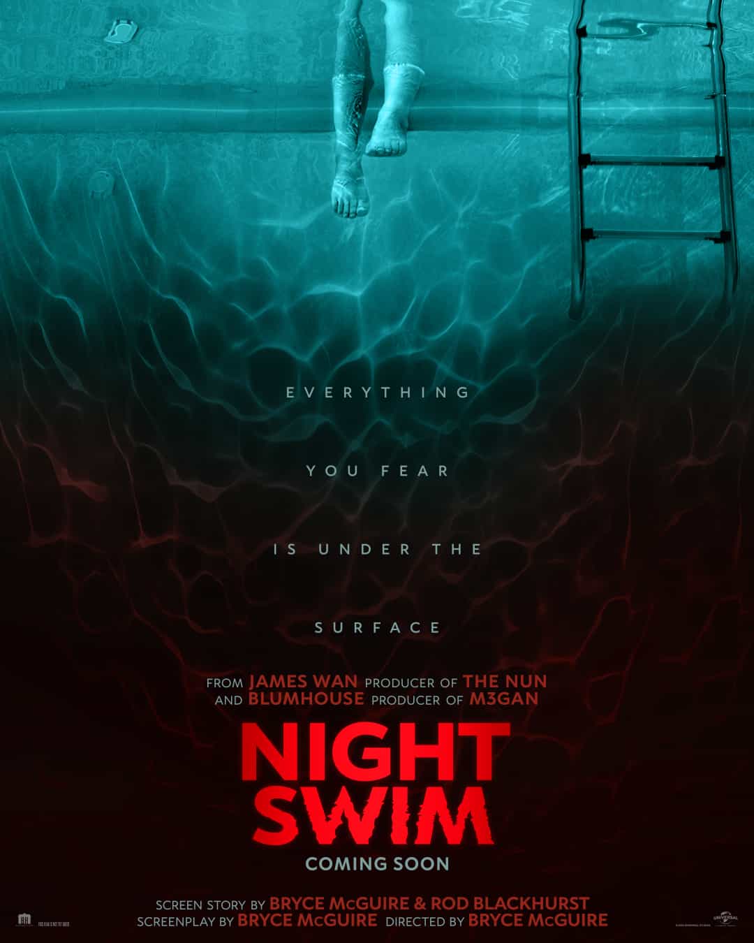 Night Swim is given a 15 age rating in the UK for strong horror