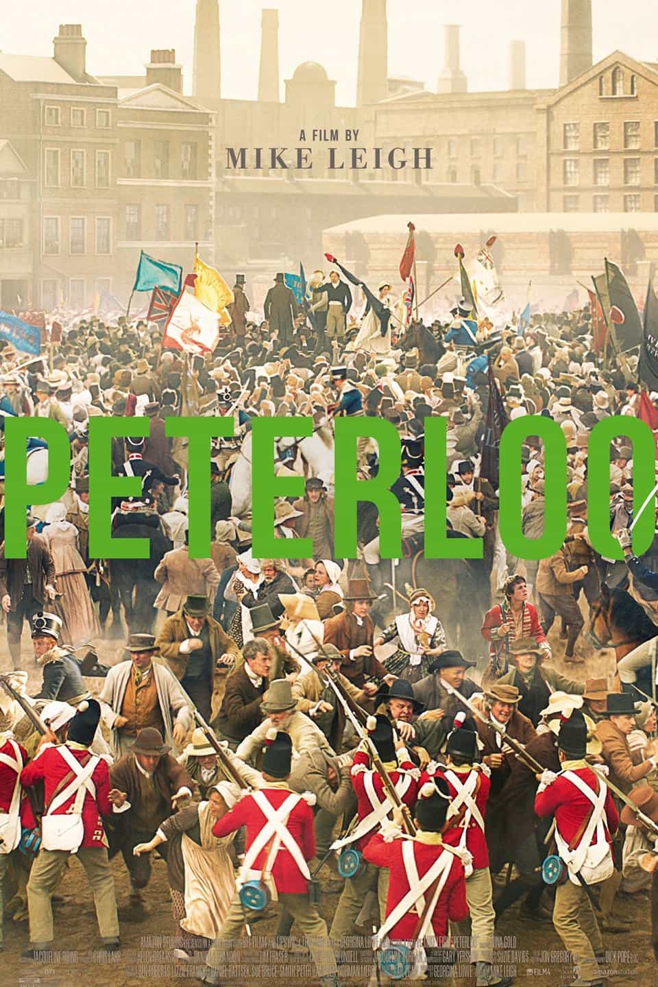Peterloo, directed by Mike Leigh, gets a 12A rating for moderate violence, language