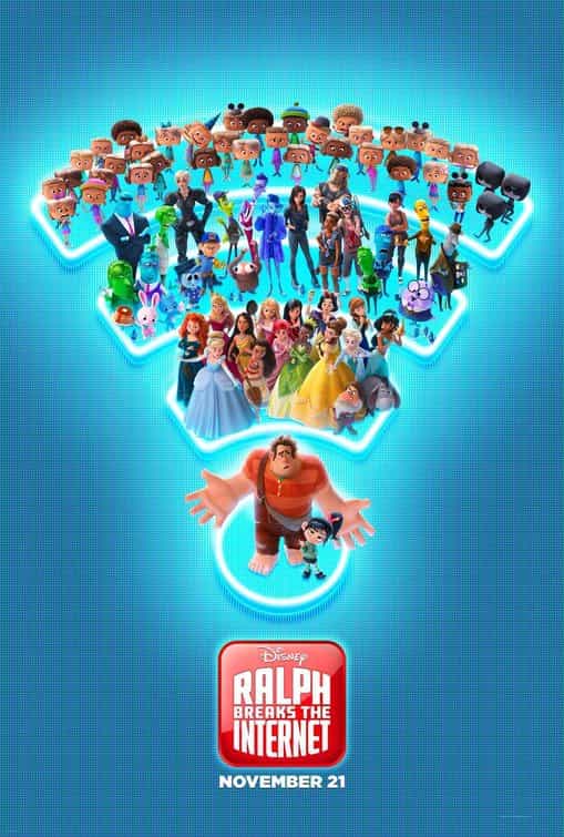US Box Office Weekend Report 30th November - 2nd December 2018:  Ralph Break The internet stays at the top for a second weekend