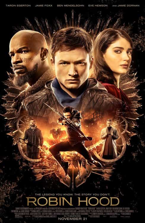 Robin Hood gets a 12A rating in the UK for moderate violence, threat