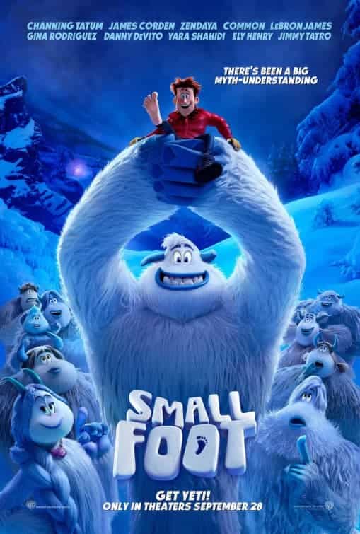 Smallfoot is given a PG rating for infrequent mild bad language