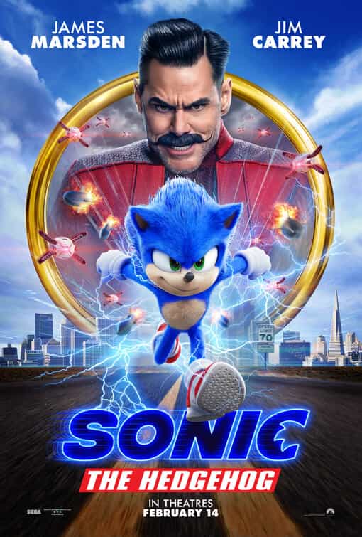 Sonic The Hedgehog is given a PG age rating in the UK for mild violence, threat, rude humour