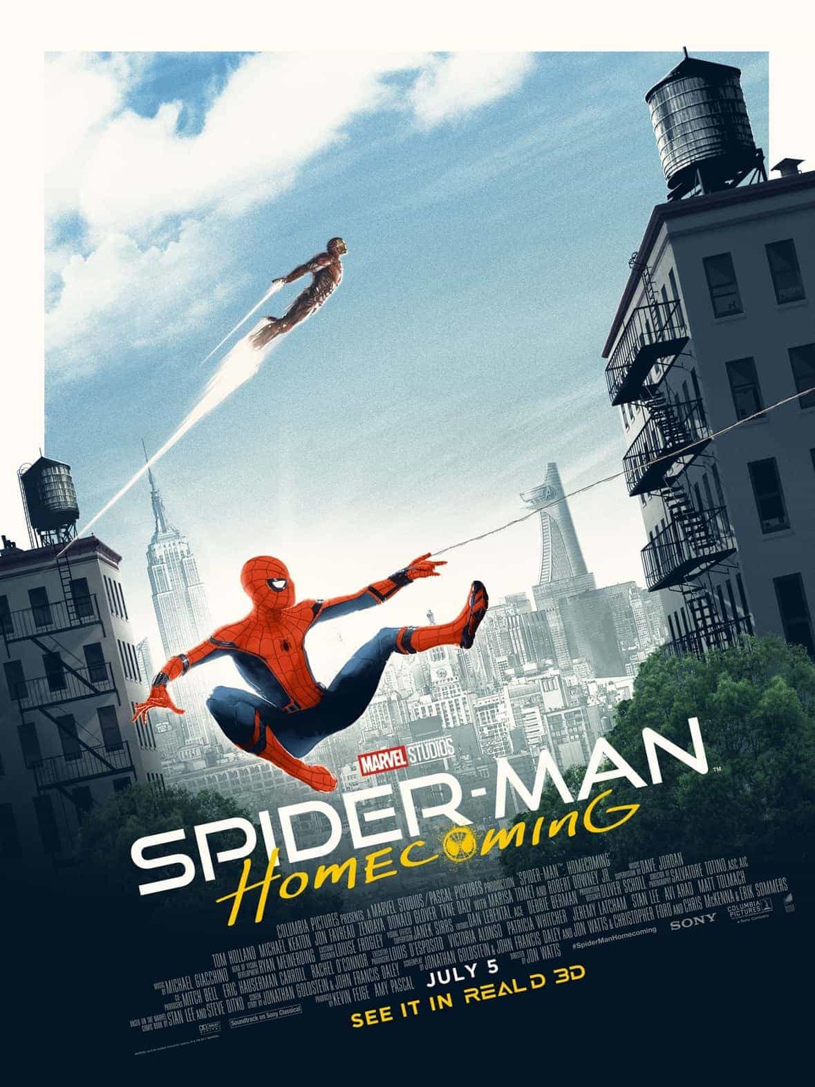 UK Box Office Weekend 7th July 2017:  Spider-Man Homecoming tops the UK chart on its debut weekend