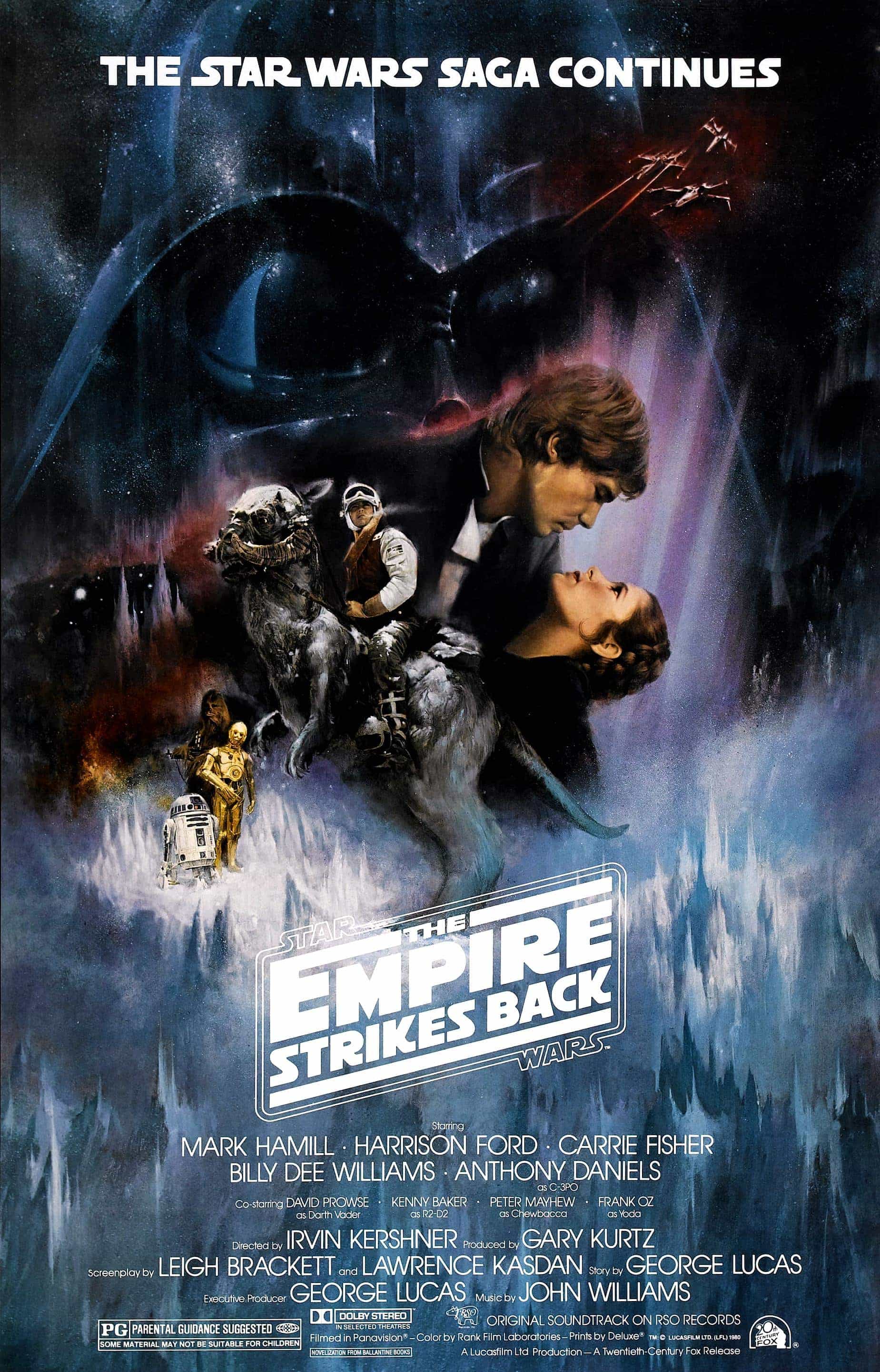 The BBFC reclassify The Empire Strikes Back as a PG age rated movie for moderate violence, mild threat