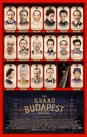 UK Box Office Report 21st March: The Grand Budapest Hotel climbs to number one