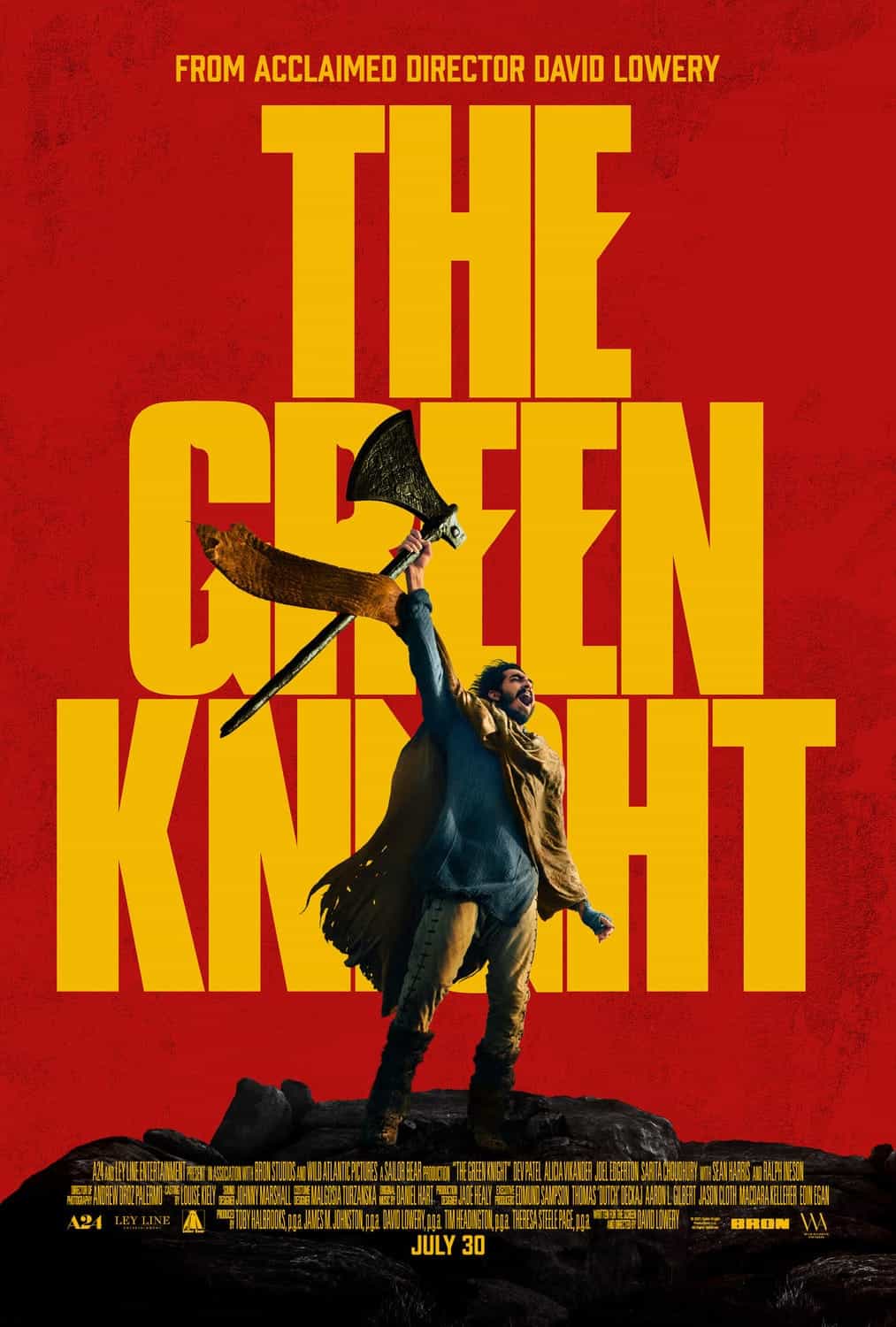 The Green Knight is given a 15 age rating in the UK for strong sex references, bloody images