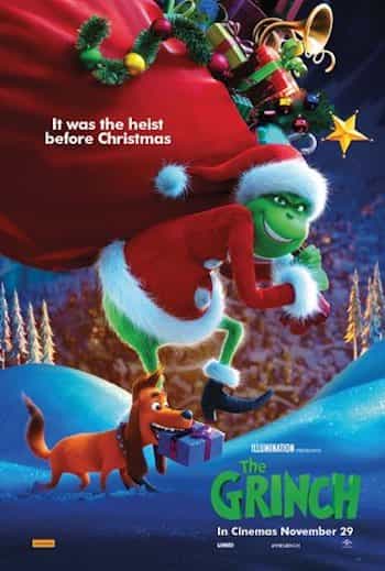 The Grinch is given a U rating for mild slapstick, very mild bad language