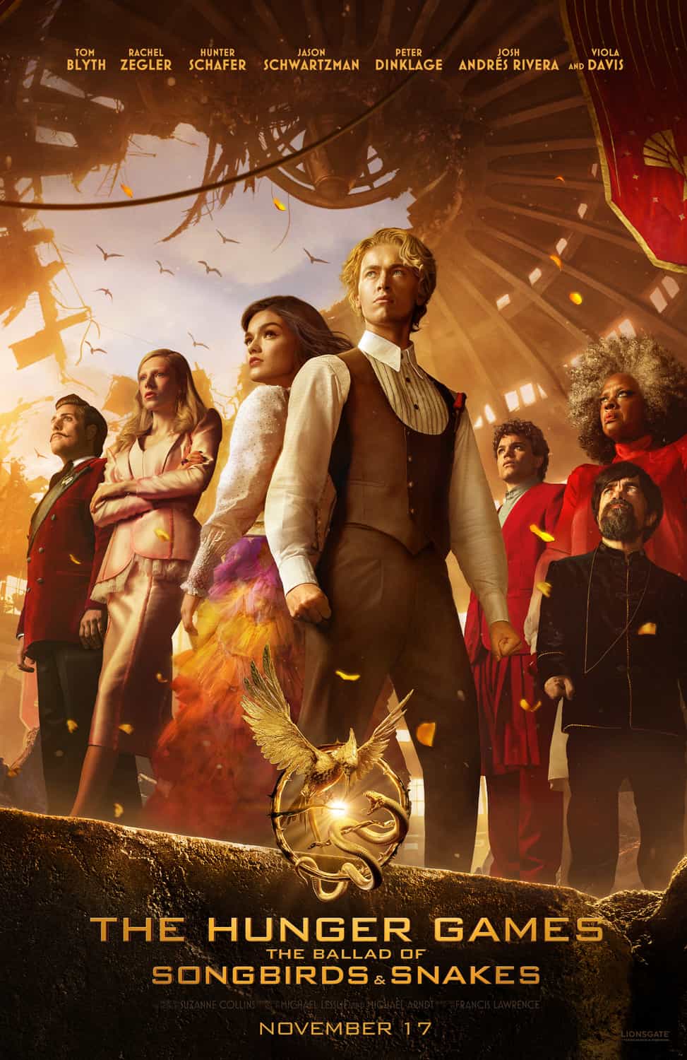 US Box Office Weekend Report 24th - 26th November 2023:  The Hunger Games prequel remains at the top of the US box office beating new movie Napoleon