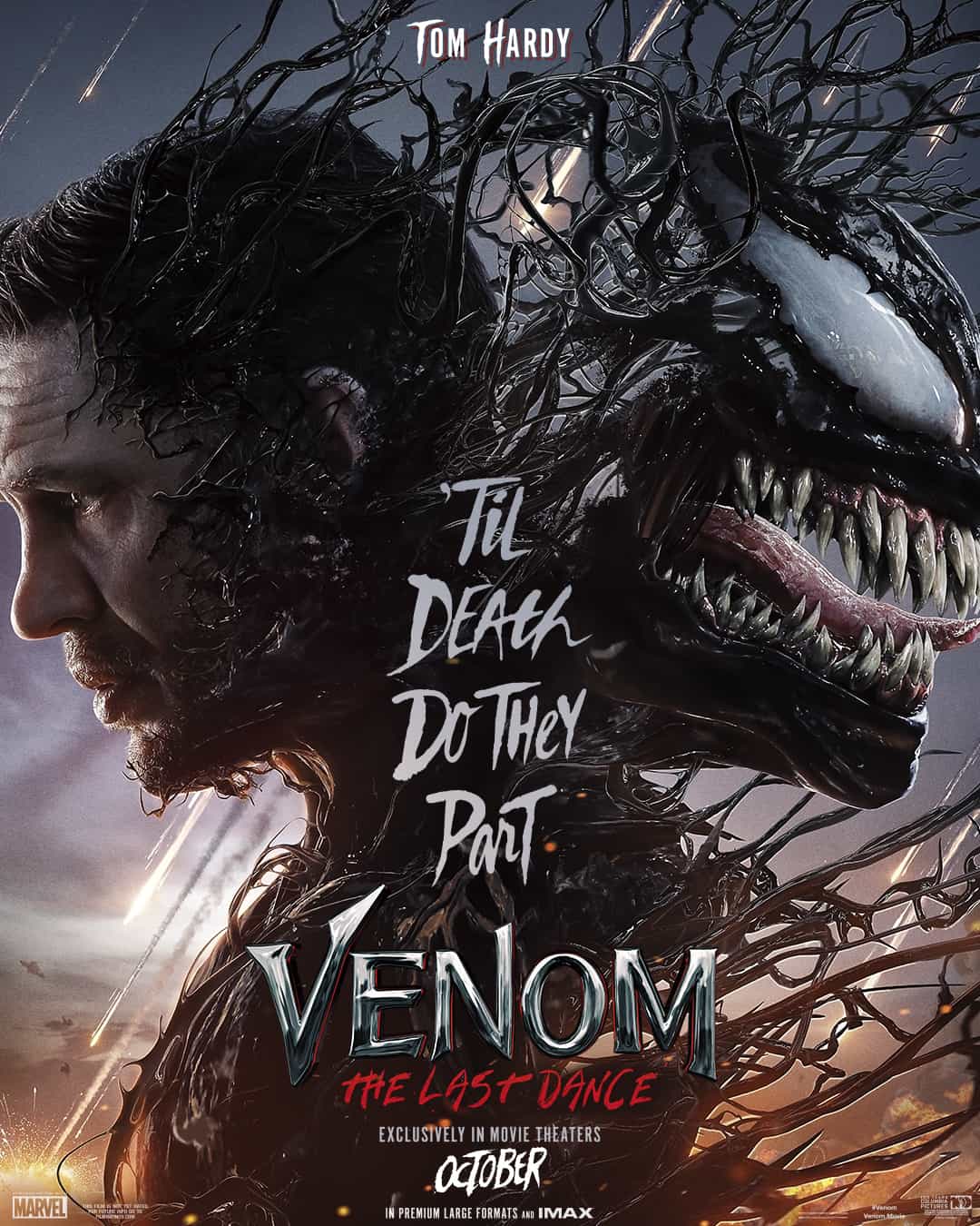Check out the new trailer and poster for upcoming movie Venom: The Last Dance which stars Tom Hardy and Juno Temple - movie UK release date 25th October 2024 #venomthelastdance