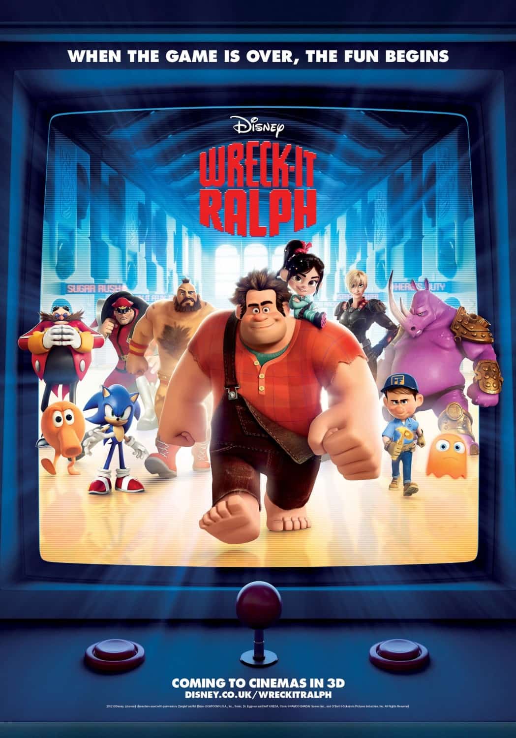 UK Box Office Report: Wreck-It Ralph re-tops UK box office